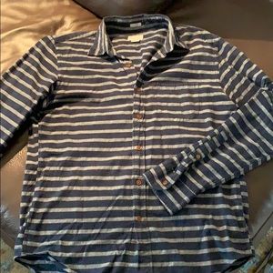 J crew button down and J crew flannel